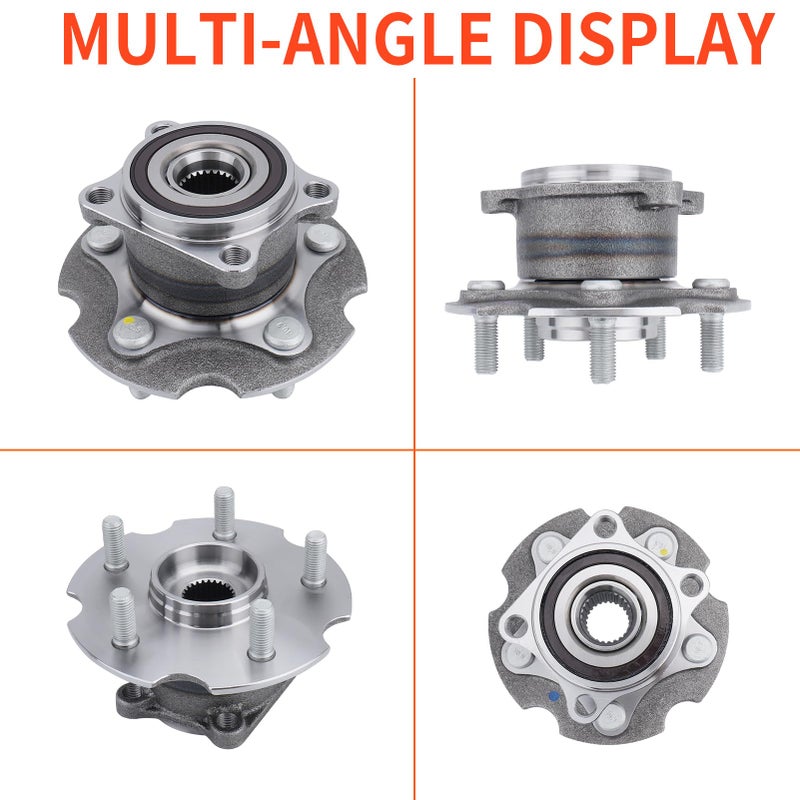 DRIVESTAR 512374 4WD/AWD ONLY Rear Wheel Hub and Bearing Assembly 2006-2018 for Toyota Rav4, 2015-2017 for Lexus Nx200T, 2018-2019 for Lexus Nx300, 2015-2019 for Toyota Nx300H - Image 2